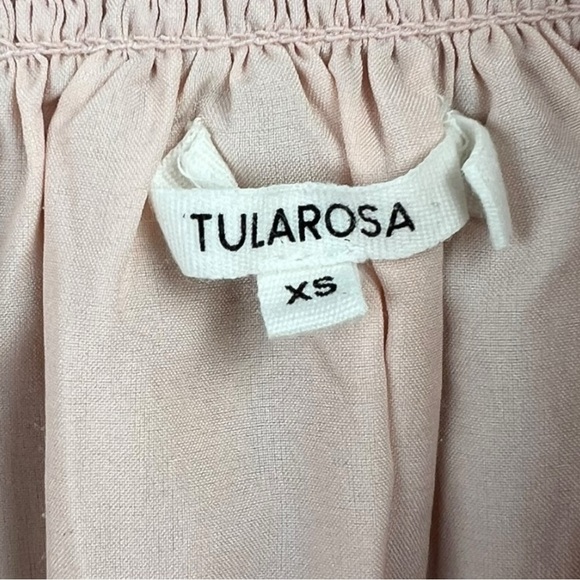 Tularosa Women’s Pink Floral Tiered Lined Mini Skirt In Size XS - Picture 3 of 6